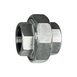 Riegler Lösb. Doppelgewindenippel, G 2 i., SW1 90, SW2 68, ES 1.4408