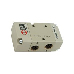 Riegler 3/2-Wegeventil, pneumatisch, monostabil, Anschluss G 3/8, NO