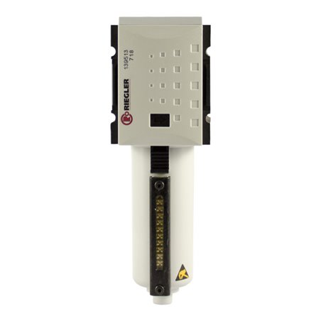 Riegler Aktivkohlefilter »FUTURA«, Metallbehälter, Sichtrohr, BG 1, G 1/4