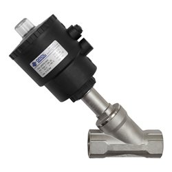 Riegler Schrägsitzventil ohne NAMUR-Schnittstelle, ES, G 1, max. 11 bar