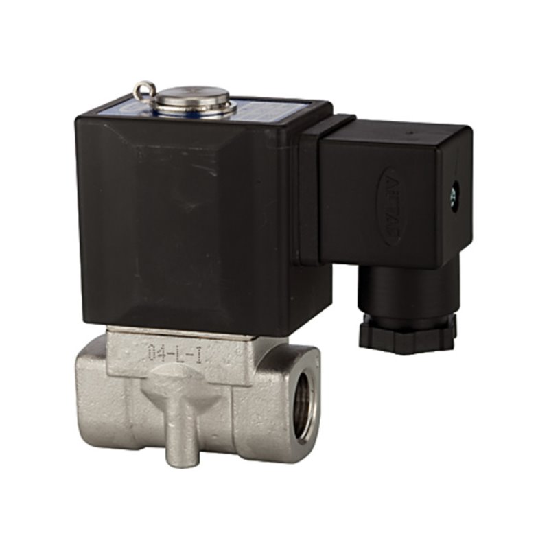 Riegler 2/2-Wege-MV., ES, NC, direktg., 24 V DC, G 3/8, PN 0-30 bar