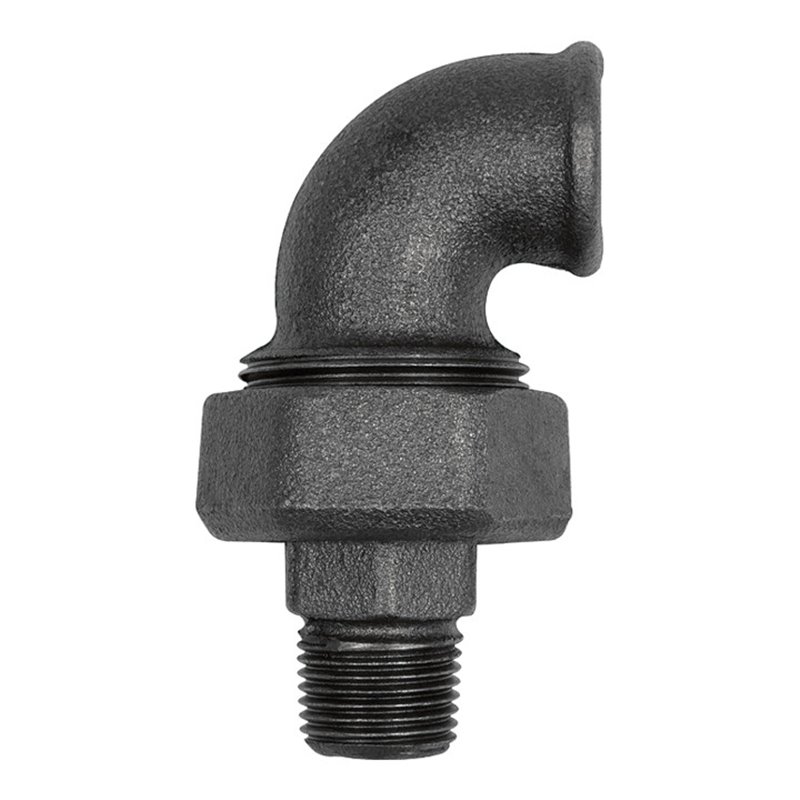 Riegler Verschr. Bogen 98, konisch dicht., Rp 2, R 2, Temperg. schwarz