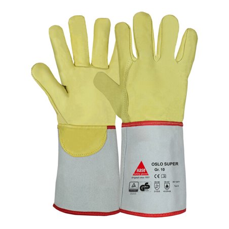 Hase Oslo Super Schweißerhandschuh aus Rindnarbenleder Größe 11