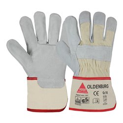 Hase Arbeitshandschuhe Oldenburg Größe 12, Rindkernspaltleder