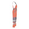 Planam Warnschutz Latzhose Plaline orange/zink