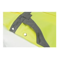 Planam Warnschutz Latzhose Plaline orange/zink