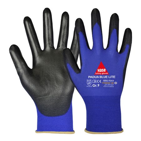 Hase Montagehandschuhe Padua Blue Lite Größe 6, Nylon