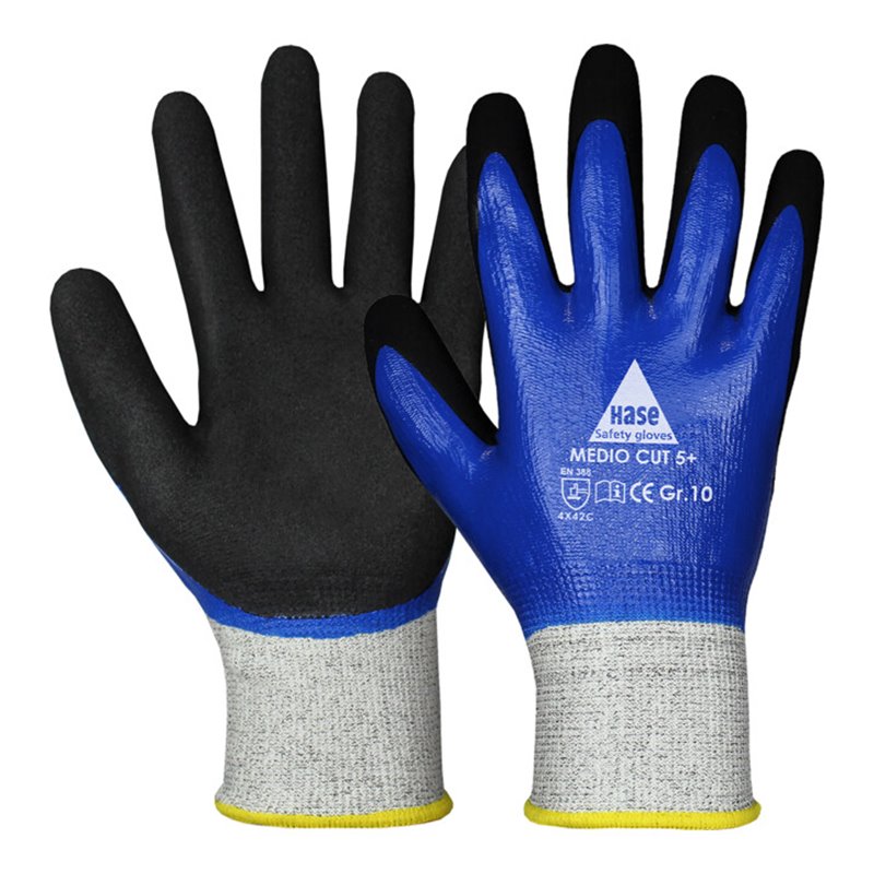 Hase Montagehandschuhe Medio Cut Level 5+ Größe 9, Dyneema