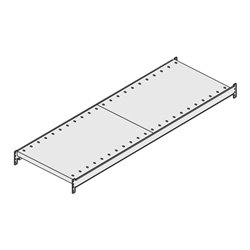 Bito Fachebene Großfachregal Set / Fachboden, verzinkt
