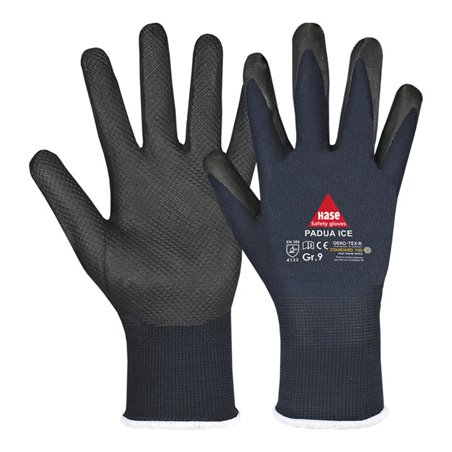 Hase Montagehandschuhe Padua Ice Größe 11, Nylon