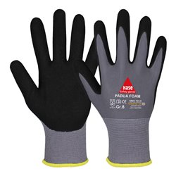 Hase Padua Foam Montagehandschuh aus Nylonfeinstrick Größe 6