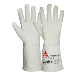 Hase Weser Eco-Tan® Schweißerhandschuh aus Ziegennappaleder Größe 8