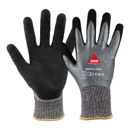 Hase Schnittschutzhandschuhe Genua Dry+ Größe 11, Dyneema