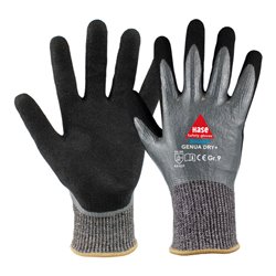 Hase Schnittschutzhandschuhe Genua Dry+ Größe 9, Dyneema