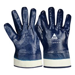 Hase Chemnitz Lite Nitrilhandschuh aus Baumwolle Größe 9