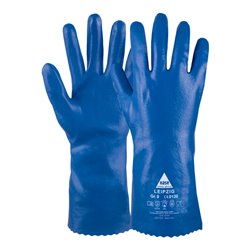 Hase Leipzig Chemikalienschutzhandschuh aus Baumwolltrikot Größe 7