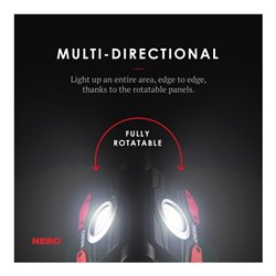 NEBO Akku-Arbeitsleuchte Omni 2k