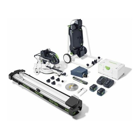 Festool Akku-Kapp-Zugsäge KSC 60 EB 5,0 I-UG-Set KAPEX