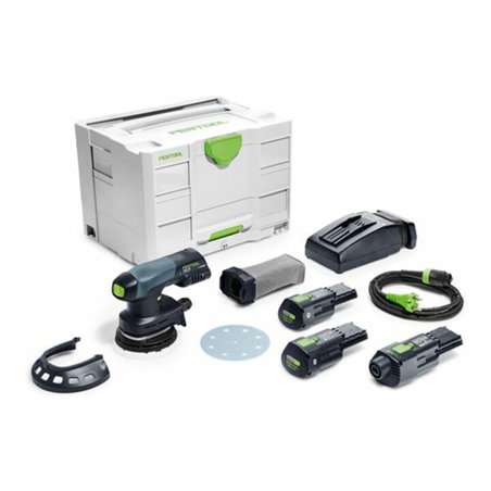 Festool Akku-Exzenterschleifer ETSC 125 3,0 I-Set