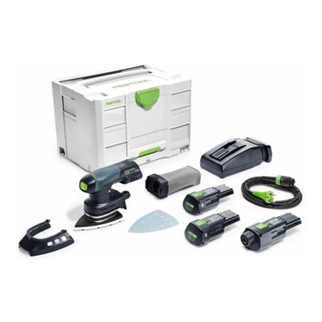 Festool Akku-Deltaschleifer DTSC 400 3,0 I-Set