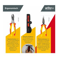 Werkzeugsortiment 23-tlg.in Funktionstasche WIHA