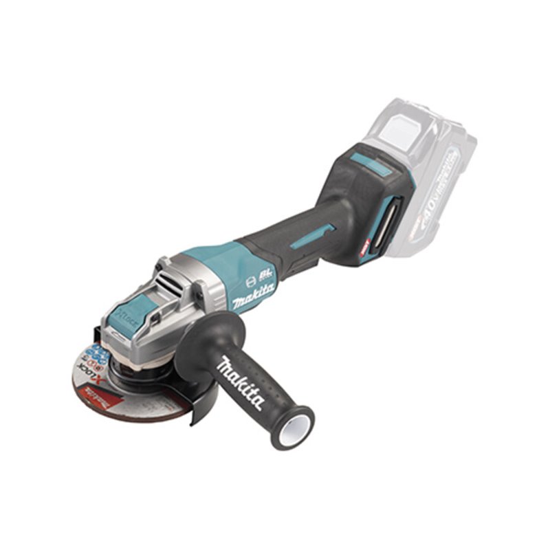 Makita Akku-Winkelschleifer 40V max. (ohne Akku, ohne Ladegerät)