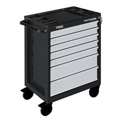 Kraftwerk Werkstattwagen BASIC LINE LT 700, 7 Schubladen, 337-tlg.