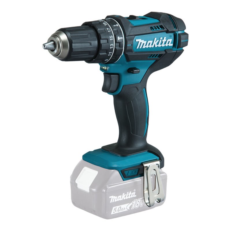 Makita Akku-Schlagbohrschrauber 18V + Bit-Set 31-teilig + MAKPAC-Kühlbox Gr. 4