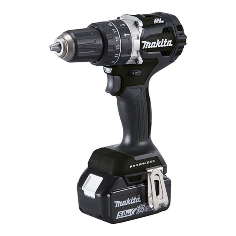 Makita Akku-Schlagbohrschrauber 18V / 5,0 Ah, 4 Akkus + Ladegerät im MAKPAC