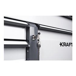 Kraftwerk BASIC LINE Rollwerkbank mit 5 Schubladen, Tür und 1 großen Schublade