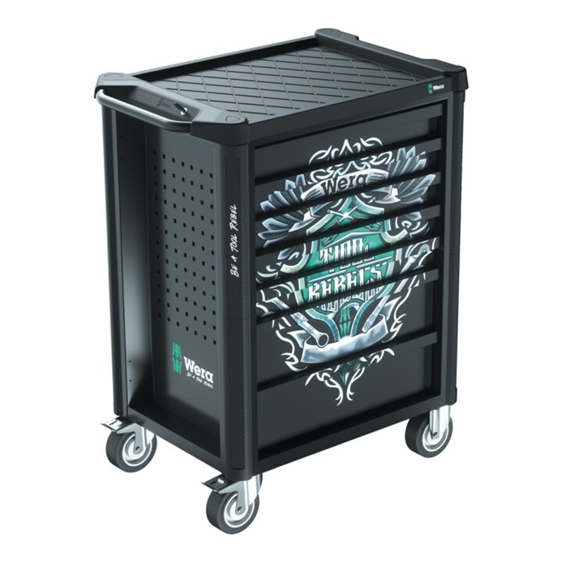 Wera 9700 Tool Rebel Werkstattwagen 1, 94-teilig