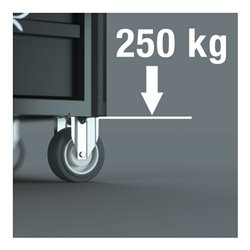 Wera 9700 Tool Rebel Werkstattwagen 1, 94-teilig