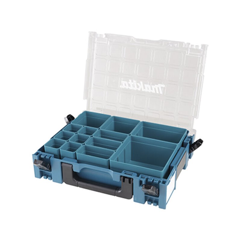 Makita MAKPAC-Organizer mit Boxeinsätzen
