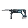 Makita Akku-Bohrhammer DHR241Z mit MAKPAC 3