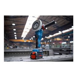 Bosch Akku-Winkelschleifer BITURBO mit X-LOCK GWX 18V-15 P, solo, L-BOXX