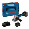 Bosch Akku-Winkelschleifer GWS 18V-10 SC, 2 xAkku ProCORE18V 5,5 Ah in L-BOXX