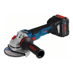 Bosch Akku-Winkelschleifer GWS 18V-10 SC, 2 xAkku ProCORE18V 5,5 Ah in L-BOXX