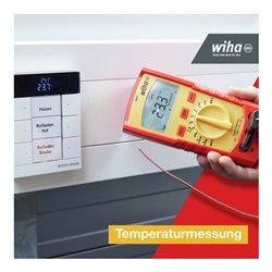 Wiha Digitales Multimeter bis 1.000 V AC, CAT IV inkl. 2x AAA-Batterien