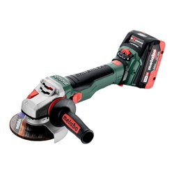 Metabo Akku-Winkelschleifer WVB 18 LTX BL 15-125 Quick metaBOX 165 L 18V 2x5.5Ah LiHD + ASC 145