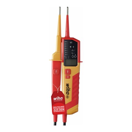 Wiha Digitales Multimeter bis 600 V AC, CAT IV inkl. 2x AAA-Batterien