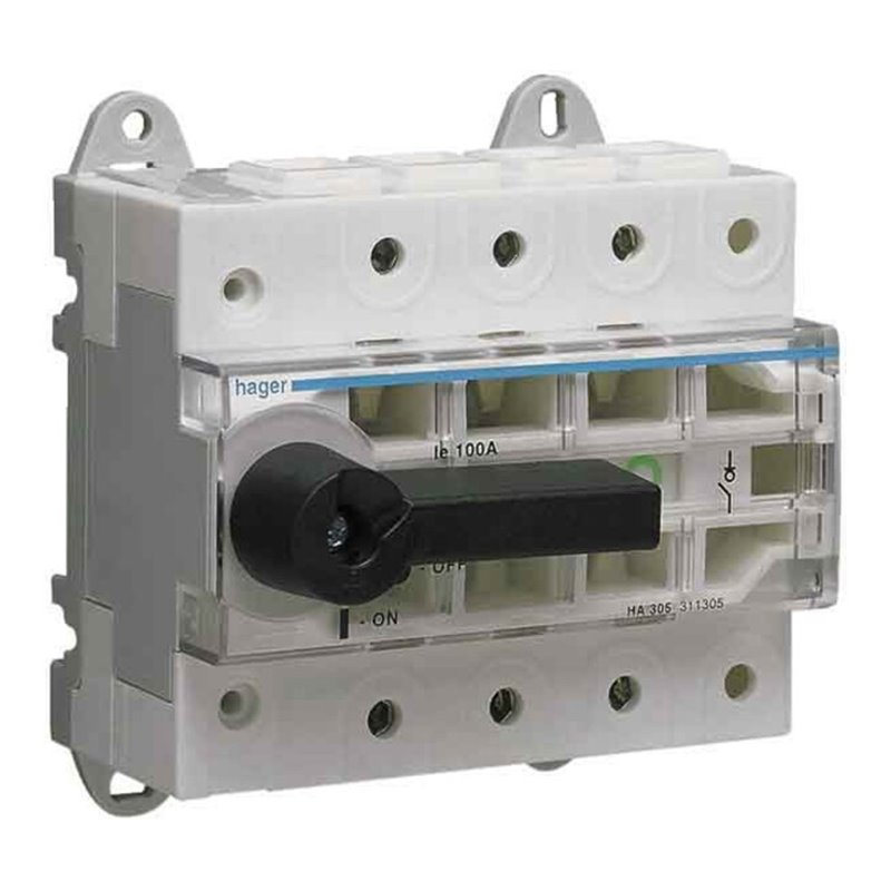 Hager Lasttrennschalter, modular 3-polig,125A HA306
