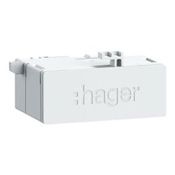 Hager RJ45-Buchse Patch 180°IP20 CAT6A ZZ45WAN2PP