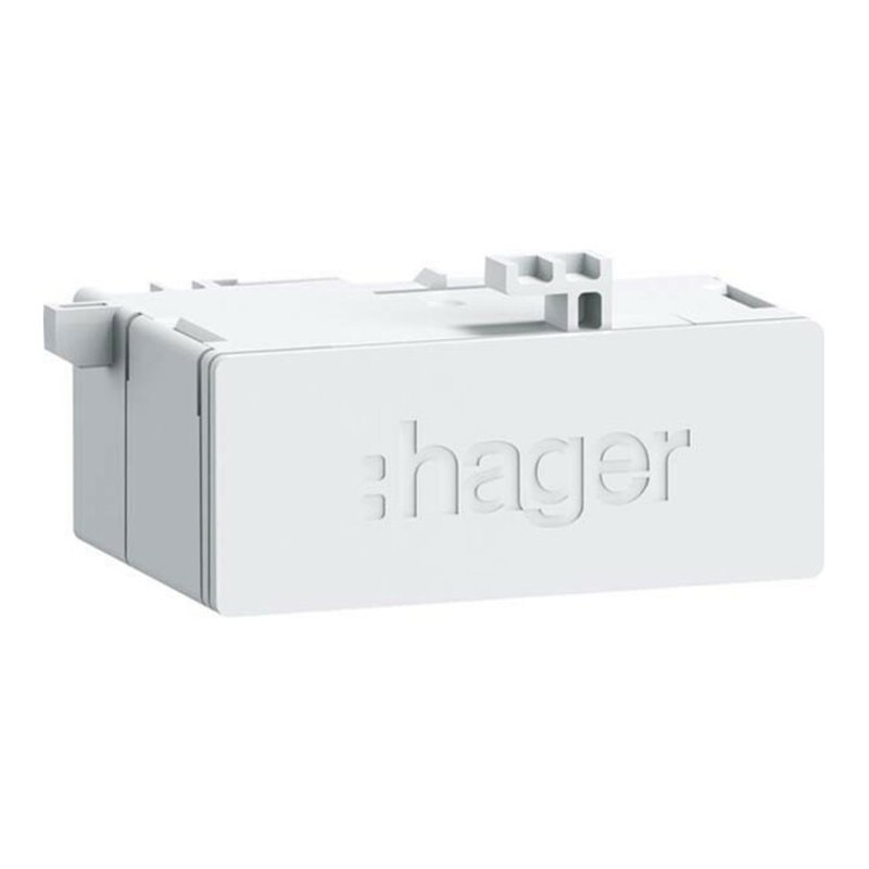 Hager RJ45-Buchse Patch 180°IP20 CAT6A ZZ45WAN2PP