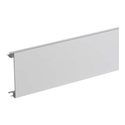 Tehalit Brüstungskanal-Oberteil PVC 80mm lichtgrau BR08027035