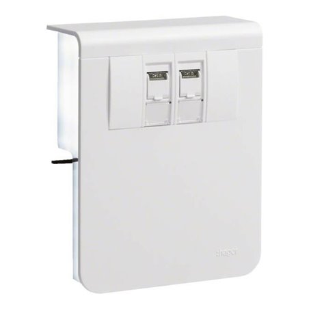 Tehalit GeräteträgerDatenanschluss 2xCat.6A/SL20x115 vw SL201159079016