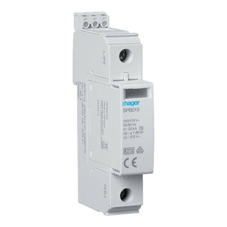 Hager Überspannungsableiter T2 1P 40kA TNC SPB115