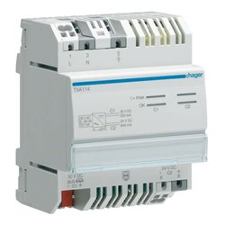 Hager Spannungsversorgung 1Ausg.Dr320mA +24VDC TXA114