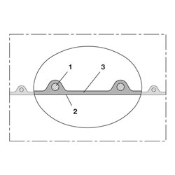 Norres PU Förderschlauch mittelschwer Ø 30mm L: 5m AIRDUC® PUR 350 AS