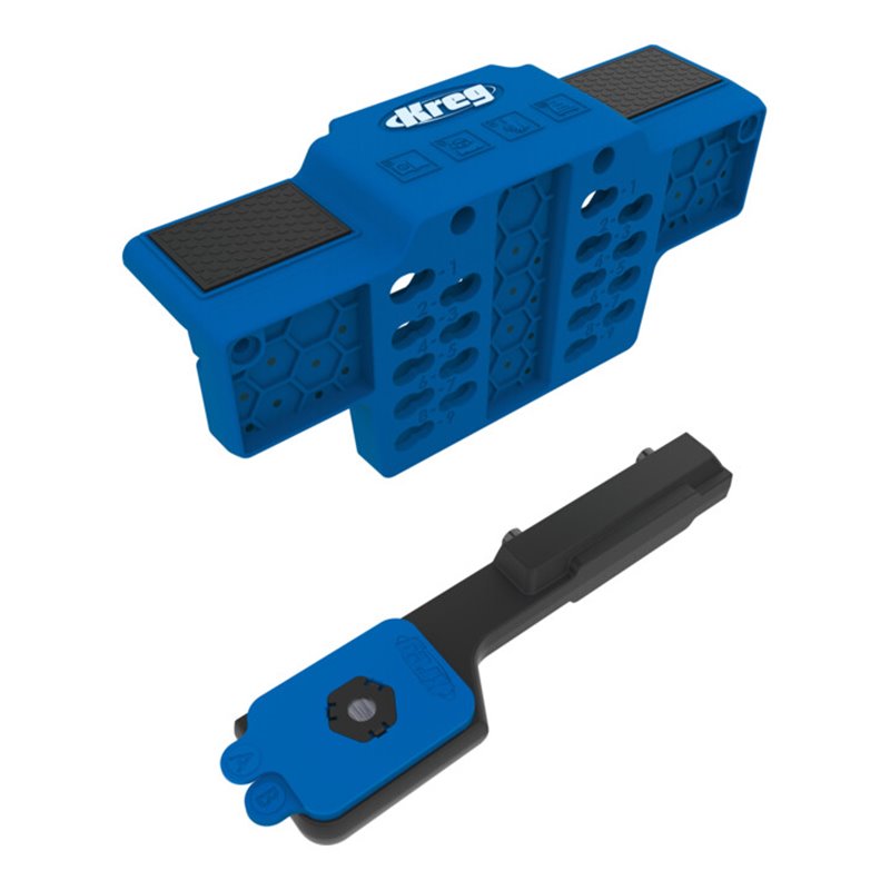 Kreg Montagevorrichtung für Schranktüren