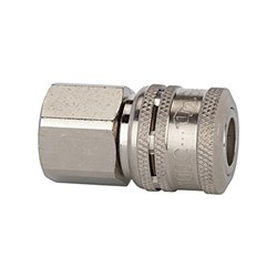 Riegler Sicherheitskupplung NW 7,8, Typ SEK, Messing vern., G 3/8 IG